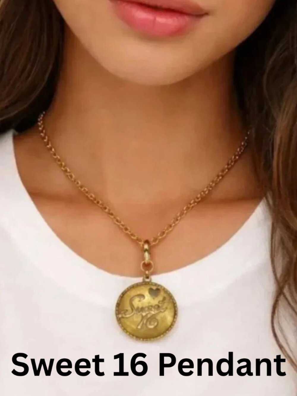 Vintage Sweet 16 Necklace 1950's